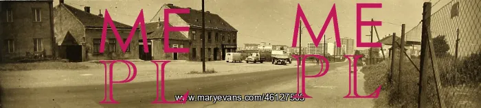 : Panoramic photograph of the Laaerbergstrasse : Panoramic photograph of the Laaerbergstrasse