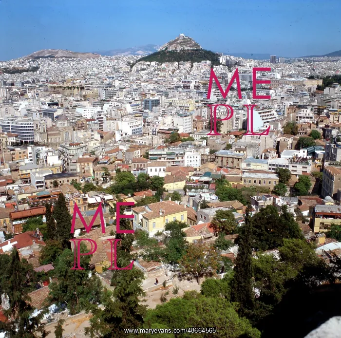 : A panoramic view of Athens : A panoramic view of Athens