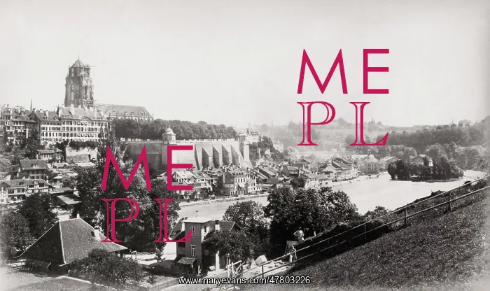: Panoramic view of Bern, Berne, Switzerland : Panoramic view of Bern, Berne, Switzerland