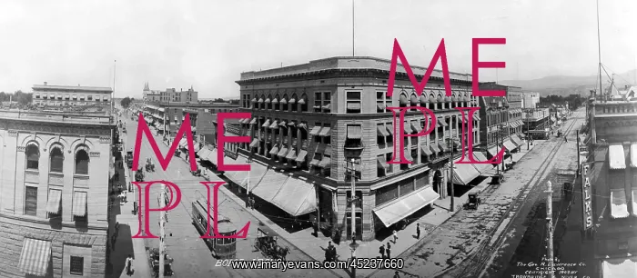 : Panoramic view of Boise, Idaho ca. 1909? : Panoramic view of Boise, Idaho ca. 1909?