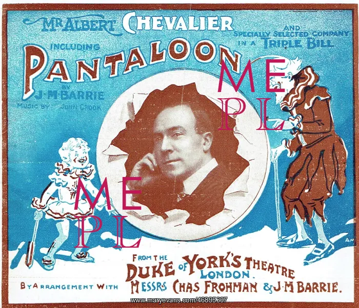 : Pantaloon by J M Barrie : Pantaloon by J M Barrie