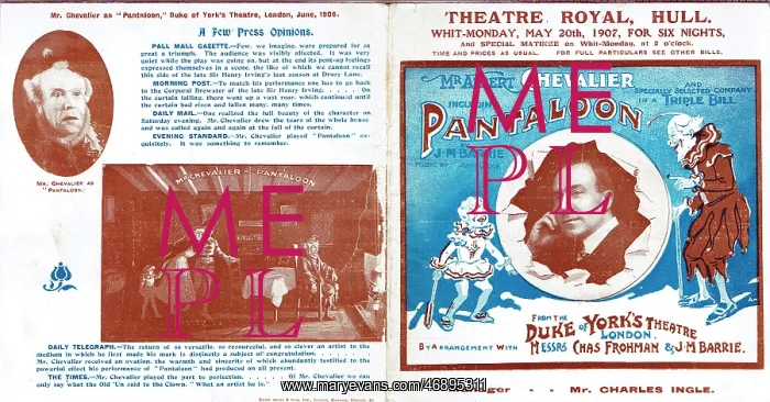 : Pantaloon by J M Barrie : Pantaloon by J M Barrie