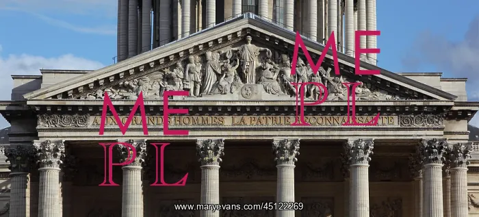 : The Pantheon, Paris, France : The Pantheon, Paris, France