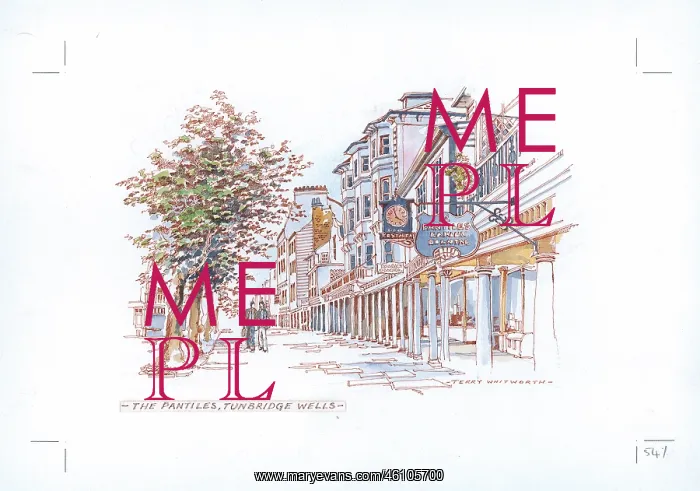 : The Pantiles, Tunbridge Wells : The Pantiles, Tunbridge Wells