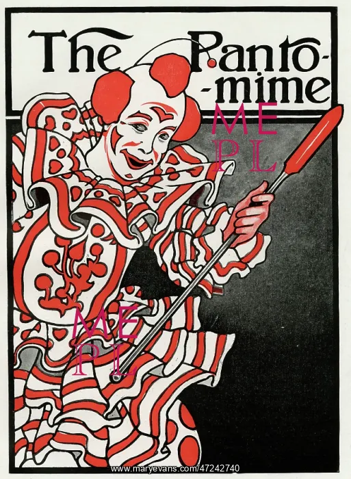 : The Pantomime by Charles Robinson : The Pantomime by Charles Robinson