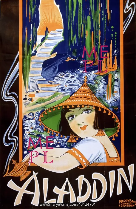 : Pantomime poster, Aladdin