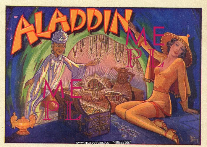  : Pantomime Poster - Aladdin