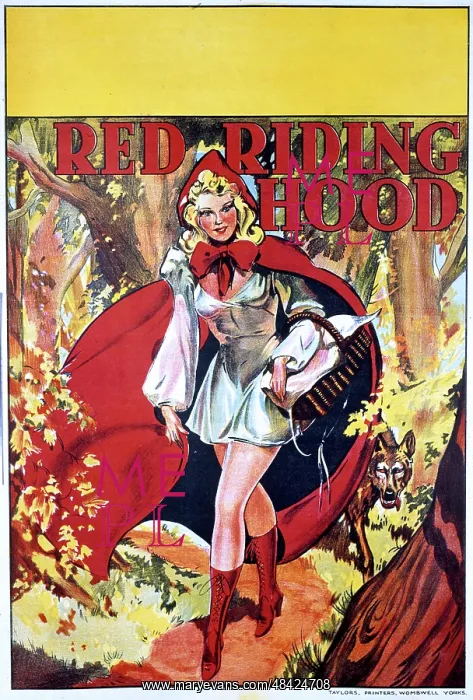  : Pantomime poster, Red Riding Hood