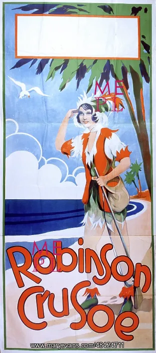  : Pantomime poster, Robinson Crusoe