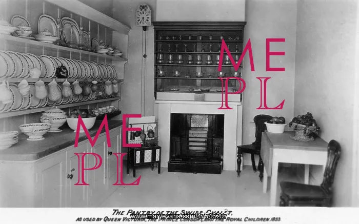 : The pantry of the Swiss Cottage : The pantry of the Swiss Cottage