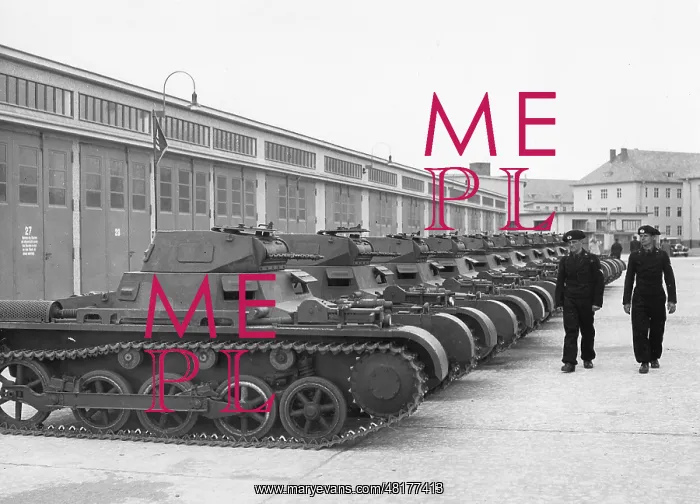 : Panzer I at the armored regiment in the barracks in WEnsdorf : Panzer I at the armored regiment in the barracks in WEnsdorf