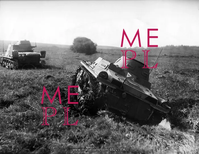 : Panzer I during a maneuver, 1937 : Panzer I during a maneuver, 1937