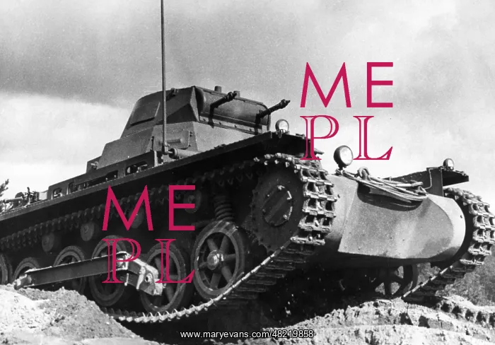: Panzer I during a practice drive in Wuensdorf, 1938 : Panzer I during a practice drive in Wuensdorf, 1938