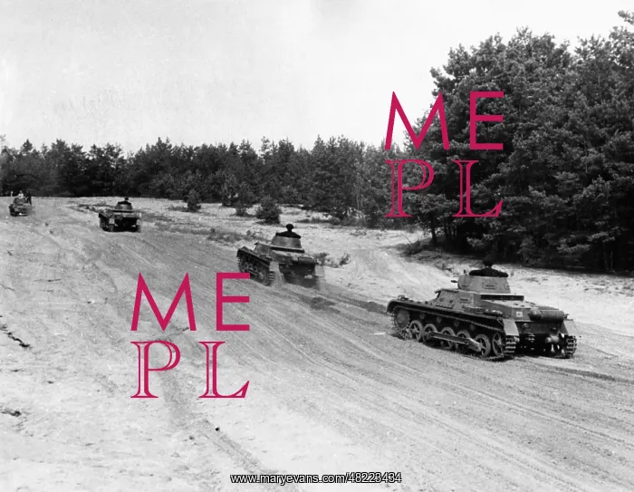 : Panzer I on the training ground at Wuensdorf in the 30s : Panzer I on the training ground at Wuensdorf in the 30s