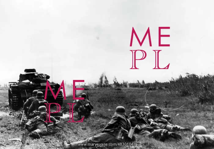 : Panzer III and infantry - Eastern Front, 1941 : Panzer III and infantry - Eastern Front, 1941