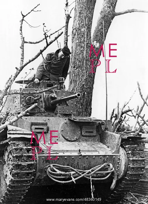 : Panzerwagen III in Kholm, 1942 : Panzerwagen III in Kholm, 1942