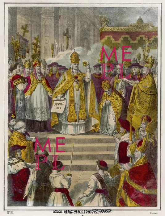 : PAPAL JUBILEE 1865 : PAPAL JUBILEE 1865