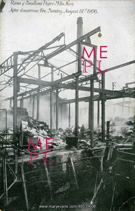 : The Paper Mill Disaster, Snodland, Kent : The Paper Mill Disaster, Snodland, Kent