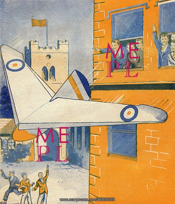 : Paper glider : Paper glider