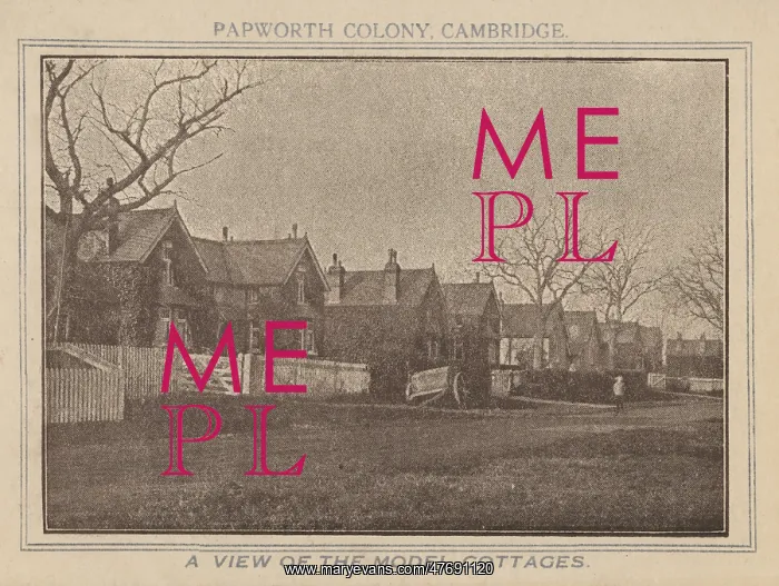 : Papworth Colony - Model Cottages : Papworth Colony - Model Cottages