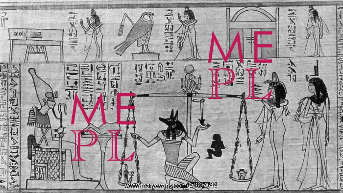 : Papyrus from The Book of the Dead : Papyrus from The Book of the Dead
