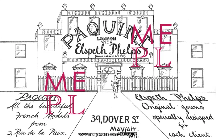 : Paquin Phelps advertisement, 1923 : Paquin Phelps advertisement, 1923