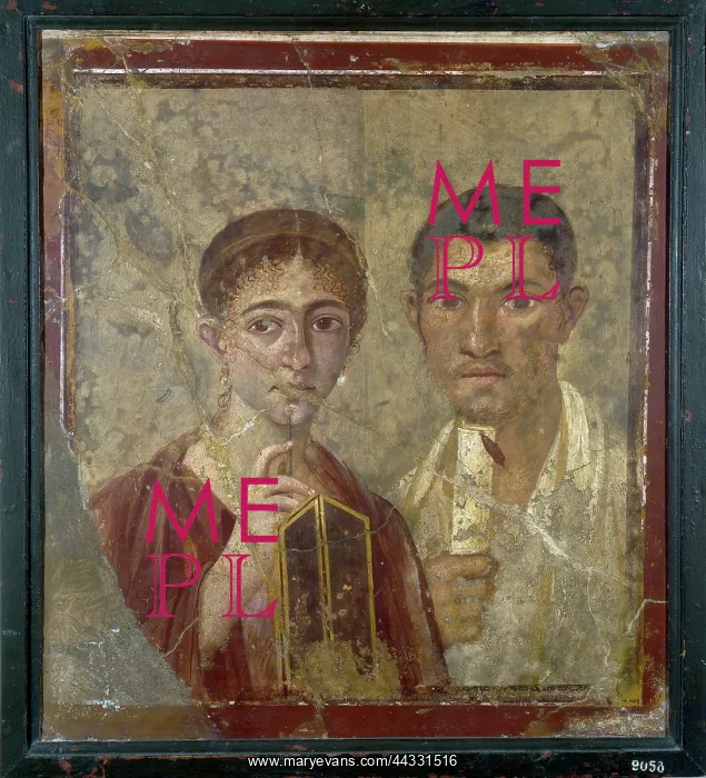 : Paquius Proculus and his wife : Paquius Proculus and his wife