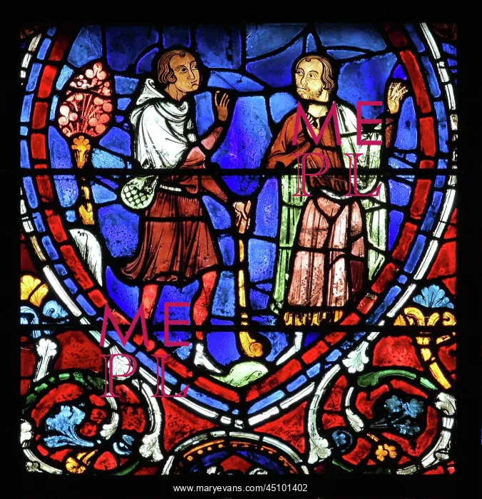 : Parable of the Prodigal Son stained glass window : Parable of the Prodigal Son stained glass window