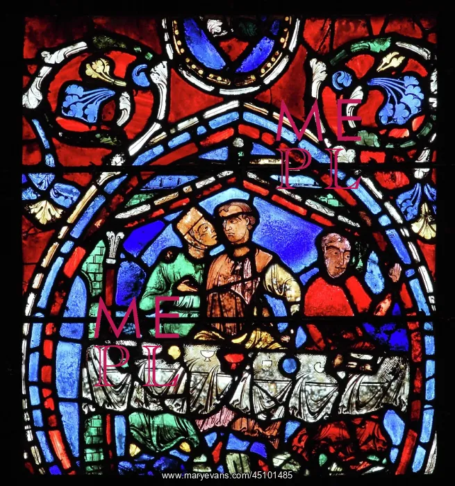 : Parable of the Prodigal Son stained glass window : Parable of the Prodigal Son stained glass window