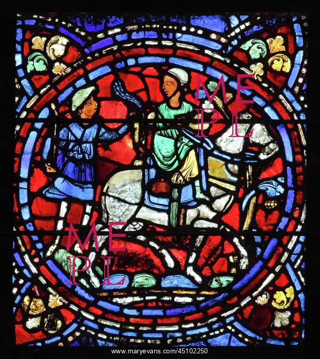 : Parable of the Prodigal Son stained glass window : Parable of the Prodigal Son stained glass window