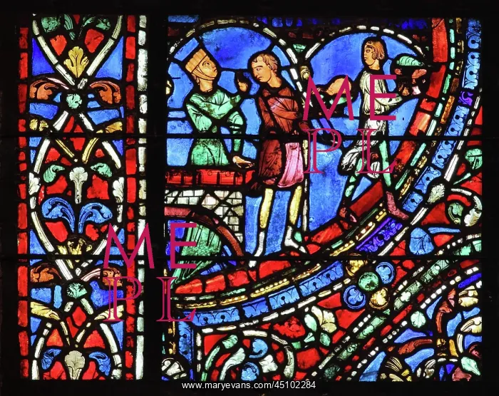 : Parable of the Prodigal Son stained glass window : Parable of the Prodigal Son stained glass window
