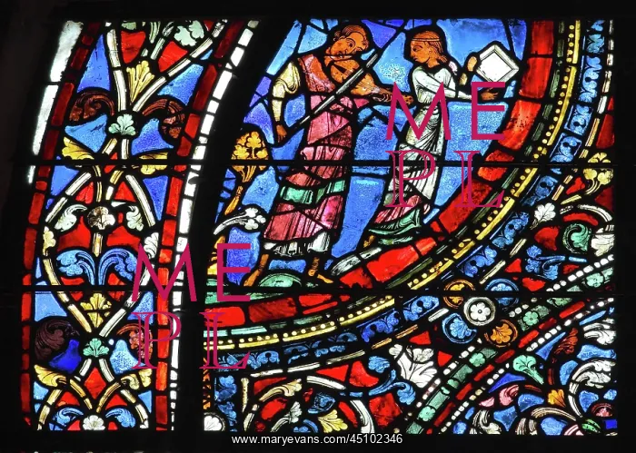 : Parable of the Prodigal Son stained glass window : Parable of the Prodigal Son stained glass window