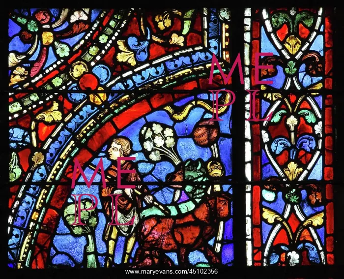 : Parable of the Prodigal Son stained glass window : Parable of the Prodigal Son stained glass window