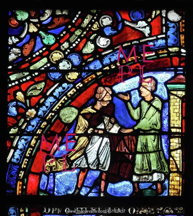 : Parable of the Prodigal Son stained glass window : Parable of the Prodigal Son stained glass window