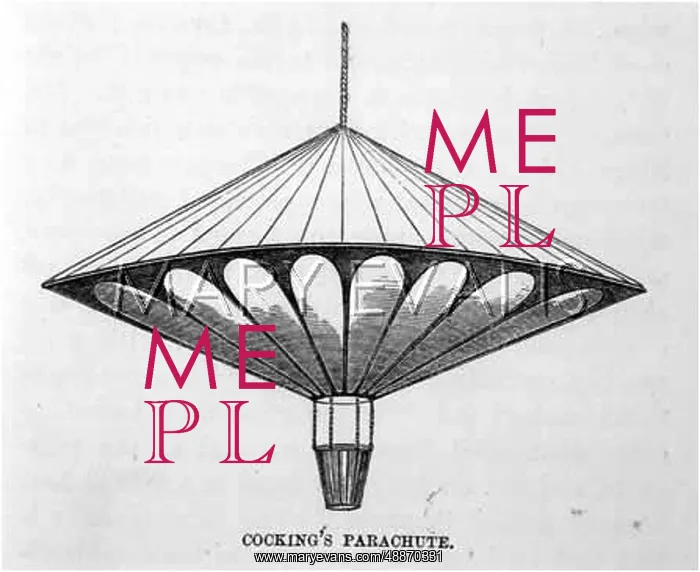  : PARACHUTE. Cocking's parachute