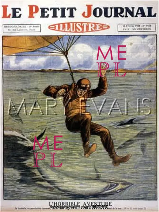 : PARACHUTING INTO SEA : PARACHUTING INTO SEA