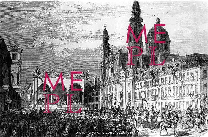 : Parade for the 700th anniversary of the city of Munich at : Parade for the 700th anniversary of the city of Munich at