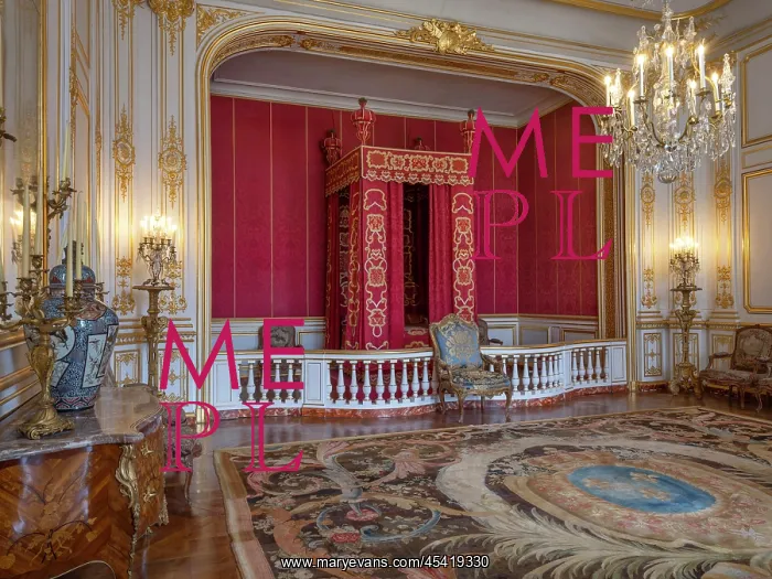 : Parade apartment, Chateau de Chambord, Loire Valley, France : Parade apartment, Chateau de Chambord, Loire Valley, France