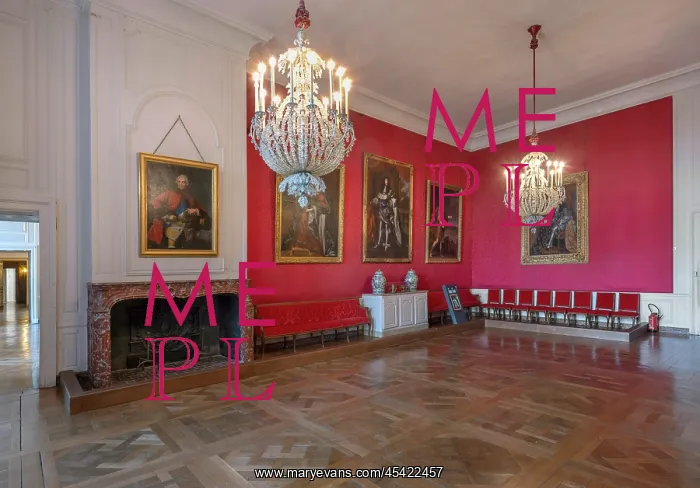 : Parade apartment, Chateau de Chambord, Loire Valley, France : Parade apartment, Chateau de Chambord, Loire Valley, France
