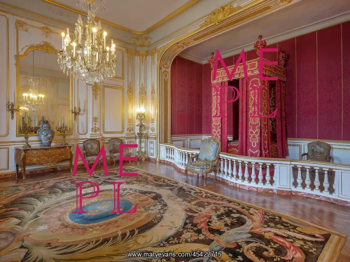: Parade apartment, Chateau de Chambord, Loire Valley, France : Parade apartment, Chateau de Chambord, Loire Valley, France