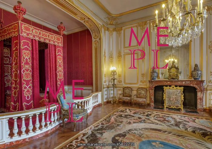 : Parade apartment, Chateau de Chambord, Loire Valley, France : Parade apartment, Chateau de Chambord, Loire Valley, France