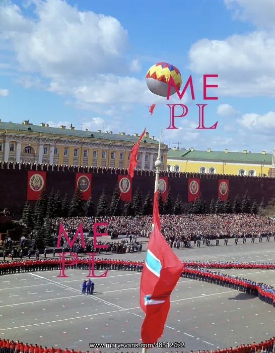 : Parade of athletes in Moscow, 1967 : Parade of athletes in Moscow, 1967