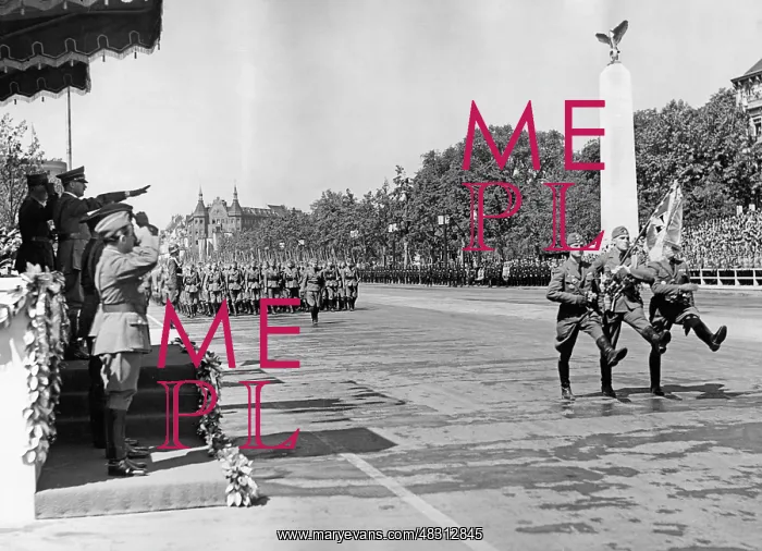 : Parade of the Condor Legion in Berlin, 1939 : Parade of the Condor Legion in Berlin, 1939