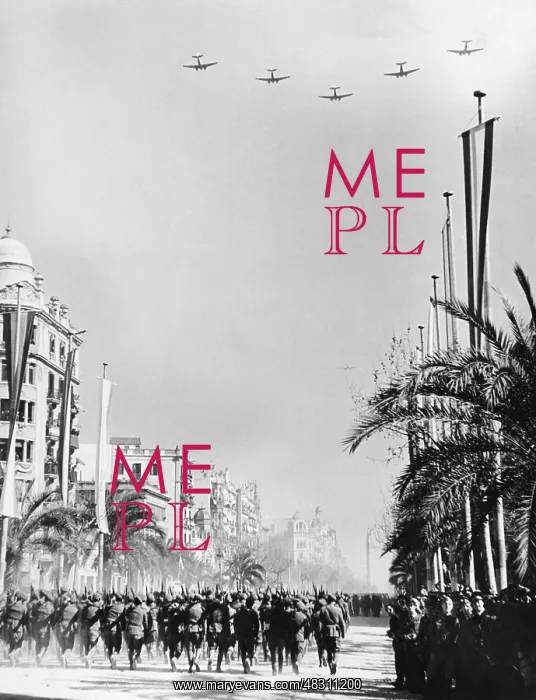 : Parade after the conquest of Barcelona by General Franco : Parade after the conquest of Barcelona by General Franco