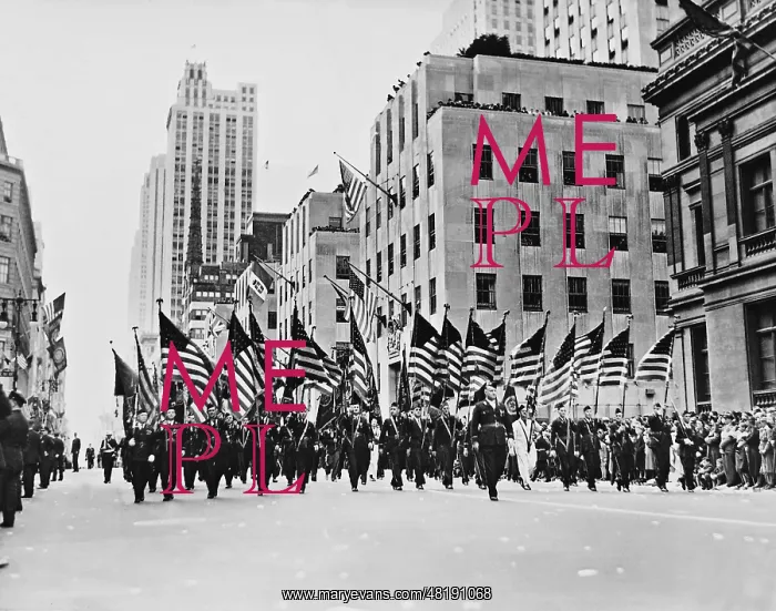 : Parade on the Fifth Avenue, 1937 : Parade on the Fifth Avenue, 1937