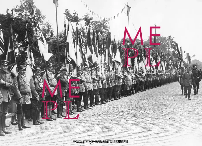 : Parade formation of the Stahlhelm for Reich : Parade formation of the Stahlhelm for Reich
