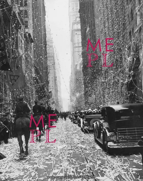 : Parade for Hugo Eckner in New York, 1929 : Parade for Hugo Eckner in New York, 1929