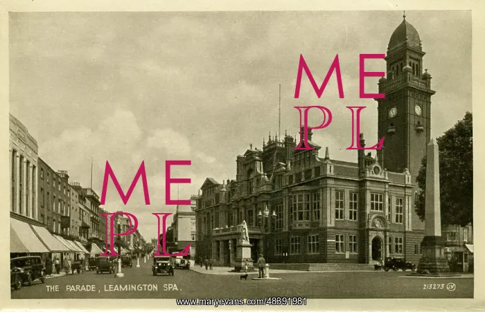 : The Parade, Leamington Spa, Warwickshire : The Parade, Leamington Spa, Warwickshire
