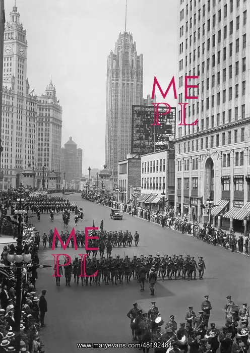 : Parade of the Loyal Order of Moose in Chicago, 1926 : Parade of the Loyal Order of Moose in Chicago, 1926