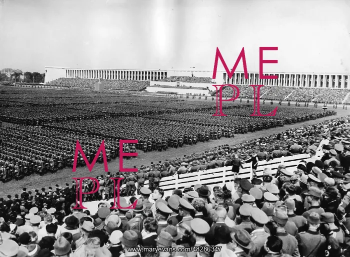 : Parade of the RAD on the Zeppelin Field at : Parade of the RAD on the Zeppelin Field at